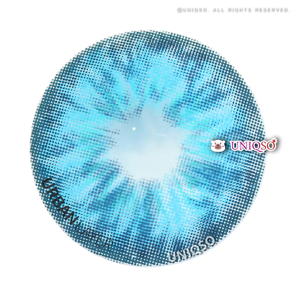 Urban Layer Amazon Blue (1 lens/pack)-Colored Contacts-UNIQSO UK