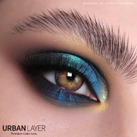 Urban Layer Amazon Brown (1 lens/pack)-Colored Contacts-UNIQSO UK