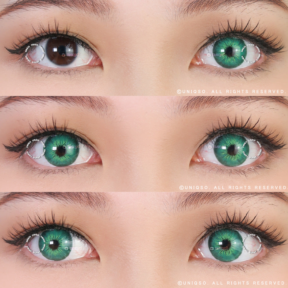Urban Layer Amazon Green (1 lens/pack)-Colored Contacts-UNIQSO UK