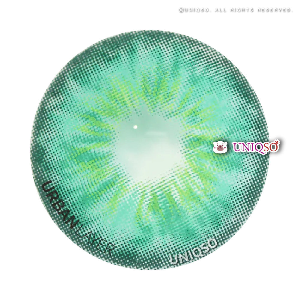 Urban Layer Amazon Green (1 lens/pack)-Colored Contacts-UNIQSO UK