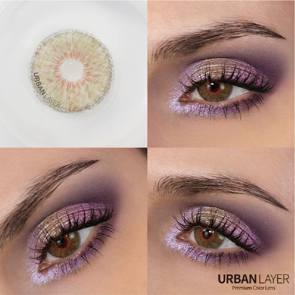Urban Layer Berkeley Hazel (1 lens/pack)-Colored Contacts-UNIQSO