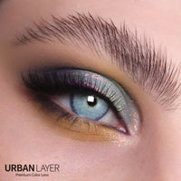 Urban Layer Brooklyn Ash Blue (1 lens/pack)-Colored Contacts-UNIQSO UK