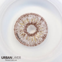 Urban Layer Brown Rain (1 lens/pack)-Colored Contacts-UNIQSO UK
