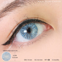 Urban Layer Frozen Gray (1 lens/pack)-Colored Contacts-UNIQSO UK