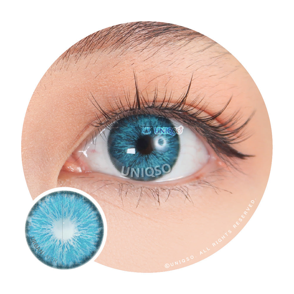 Urban Layer Grace Blue (1 lens/pack)-Colored Contacts-UNIQSO UK