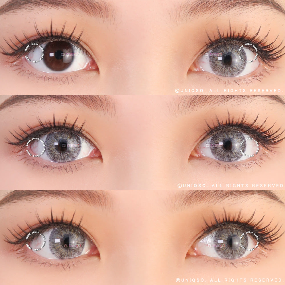 Urban Layer Gray Rain (1 lens/pack)-Colored Contacts-UNIQSO UK