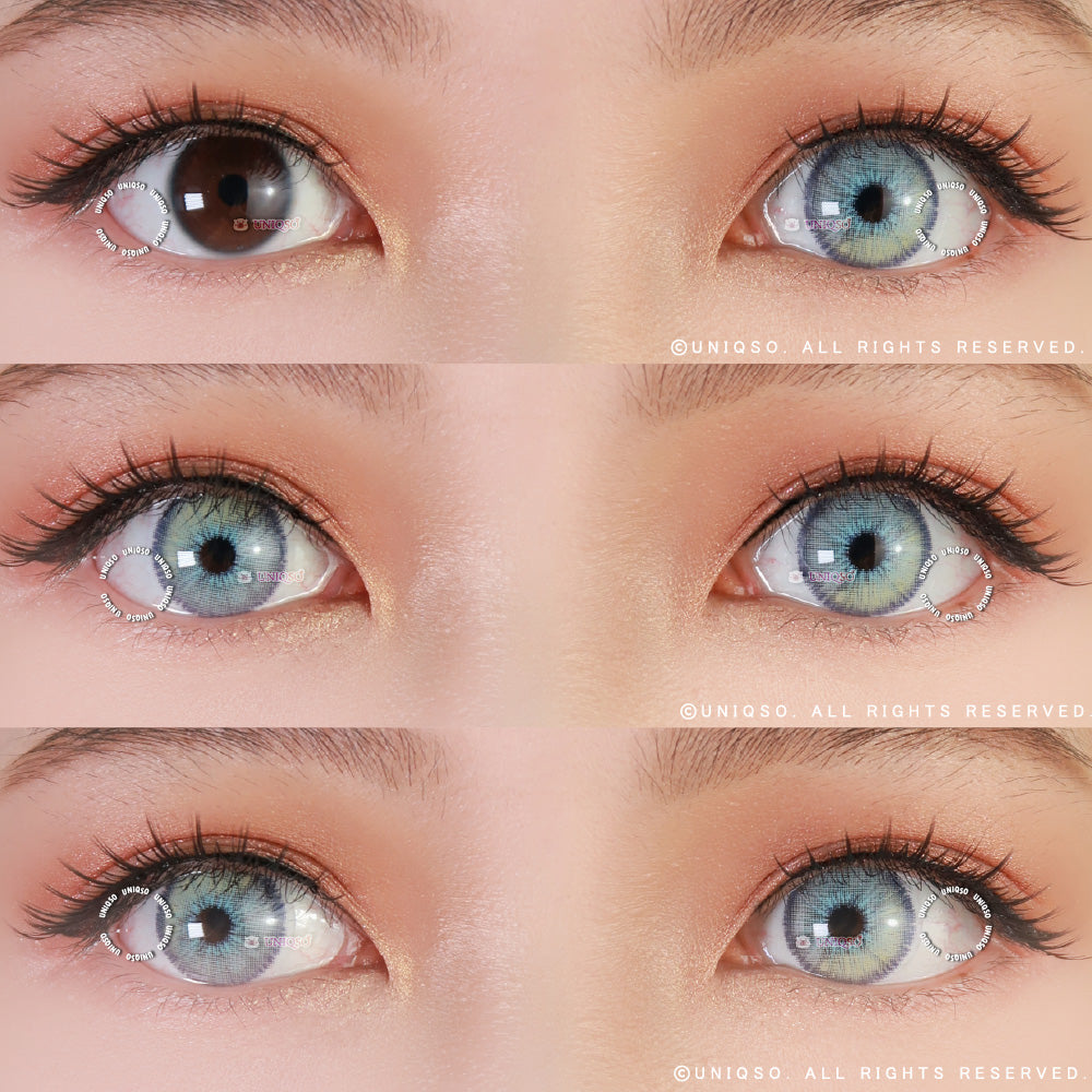 Urban Layer Las Vegas Ash Blue (1 lens/pack)-Colored Contacts-UNIQSO UK
