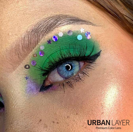 Urban Layer Las Vegas Ash Blue (1 lens/pack)-Colored Contacts-UNIQSO UK