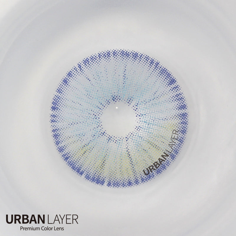 Urban Layer Las Vegas FE Ash Blue (1 lens/pack)-Colored Contacts-UNIQSO UK