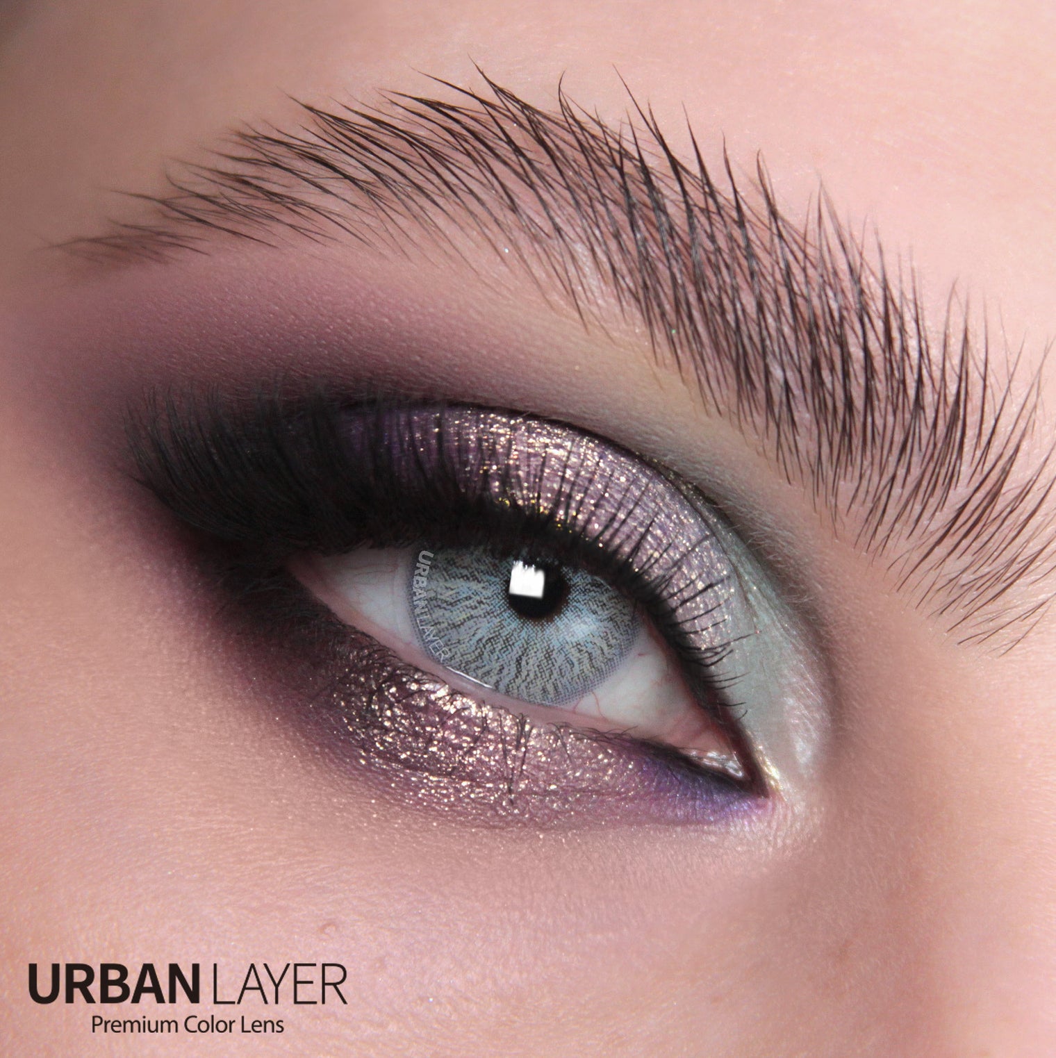 Urban Layer Melrose Ash Blue (1 lens/pack)-Colored Contacts-UNIQSO UK