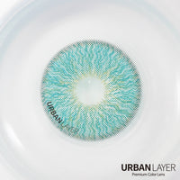 Urban Layer Melrose Green (1 lens/pack)-Colored Contacts-UNIQSO UK