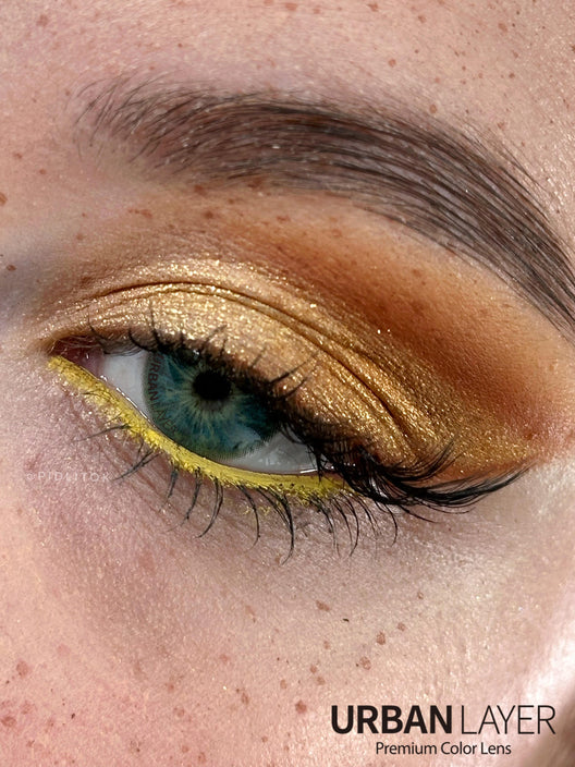 Urban Layer Melrose Green (1 lens/pack)-Colored Contacts-UNIQSO UK
