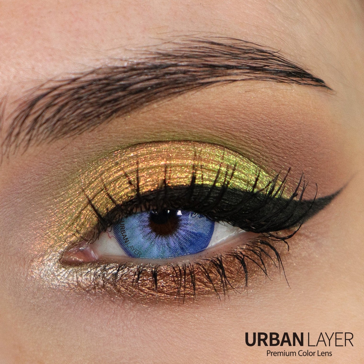 Urban Layer Pandora Blue (1 lens/pack)-Colored Contacts-UNIQSO UK
