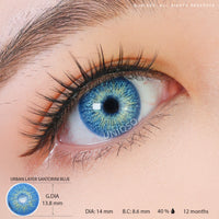 Urban Layer Santorini Blue (1 lens/pack)-Colored Contacts-UNIQSO UK