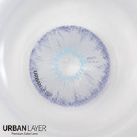Urban Layer Siri Ash Blue (1 lens/pack)-Colored Contacts-UNIQSO UK
