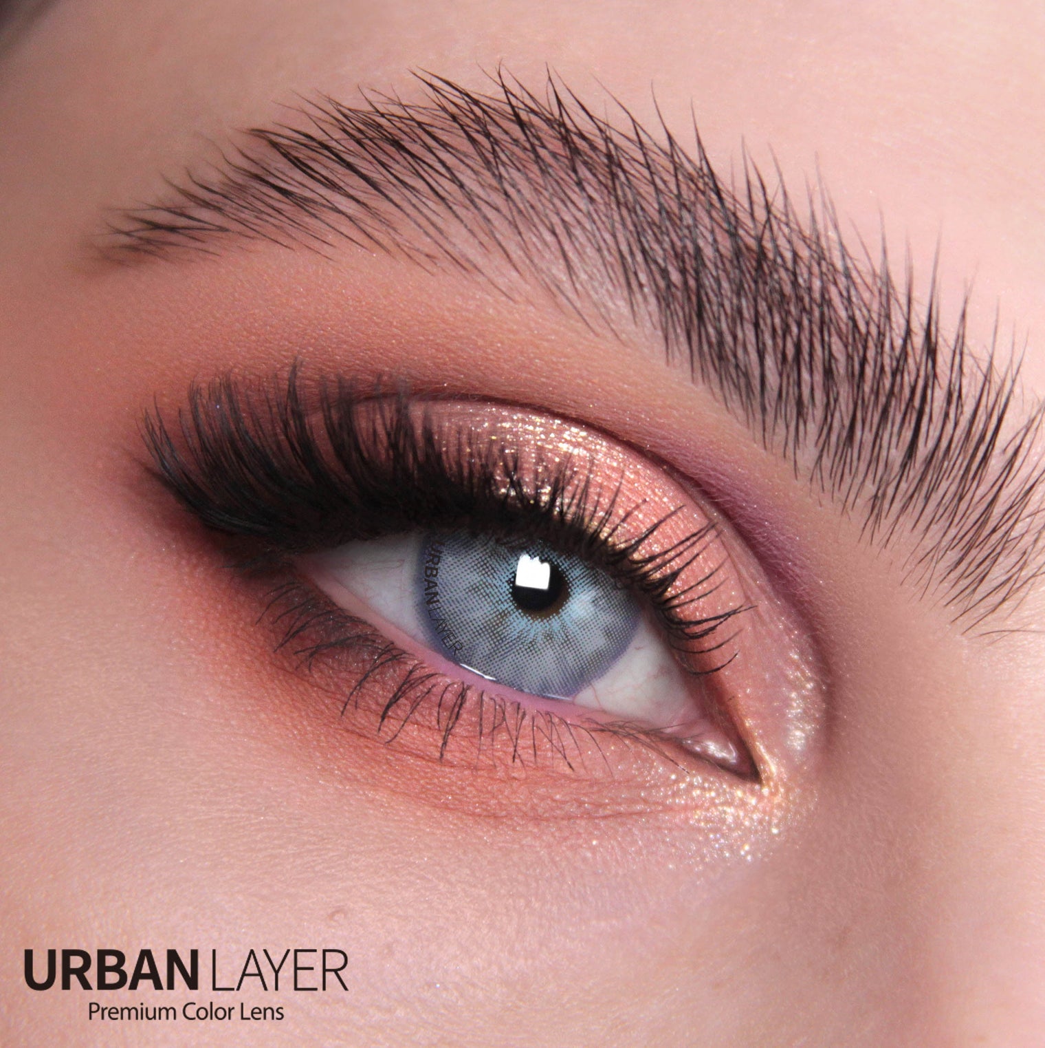 Urban Layer Siri Ash Blue (1 lens/pack)-Colored Contacts-UNIQSO UK