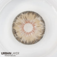 Urban Layer Siri Brown (1 lens/pack)-Colored Contacts-UNIQSO UK