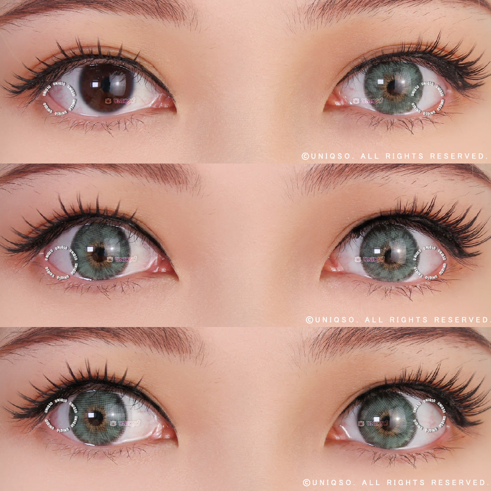 Urban Layer Siri Green (1 lens/pack)-Colored Contacts-UNIQSO UK