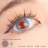 Western Eyes Crazy Mad Pirate / Bionic (1 lens/pack)-Crazy Contacts-UNIQSO UK
