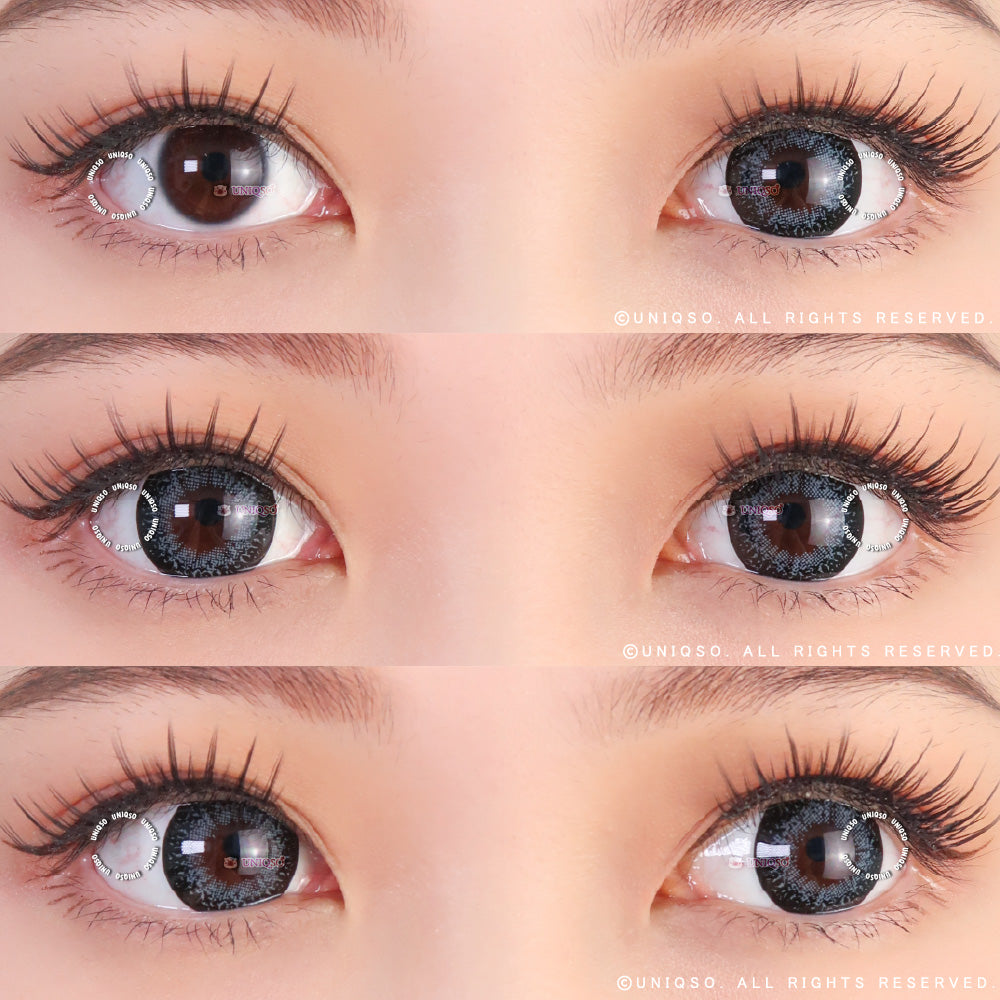 Western Eyes Kira Kira Grey (1 lens/pack)-Colored Contacts-UNIQSO UK