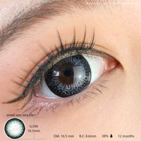 Western Eyes Kira Kira Grey (1 lens/pack)-Colored Contacts-UNIQSO UK