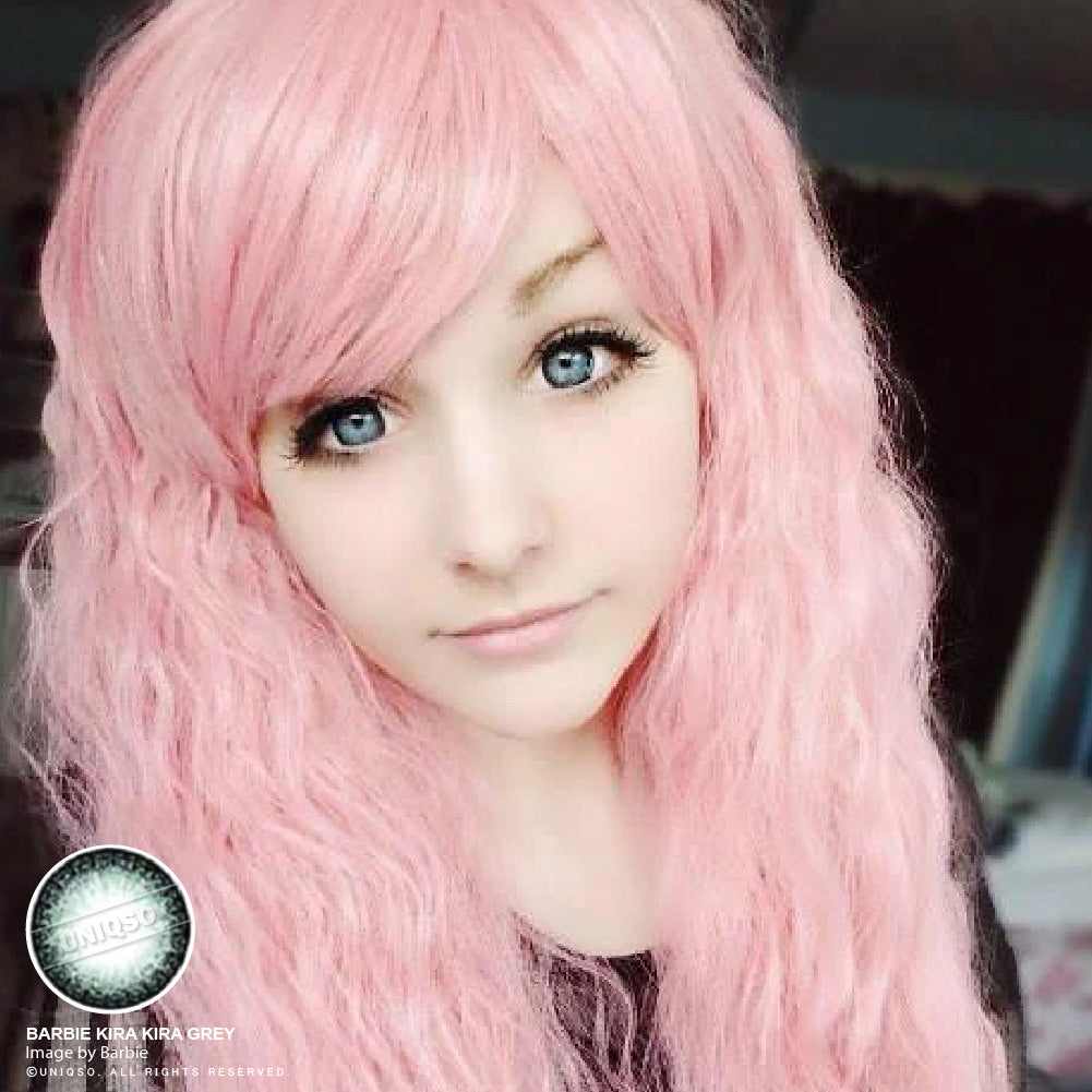 Western Eyes Kira Kira Grey (1 lens/pack)-Colored Contacts-UNIQSO UK