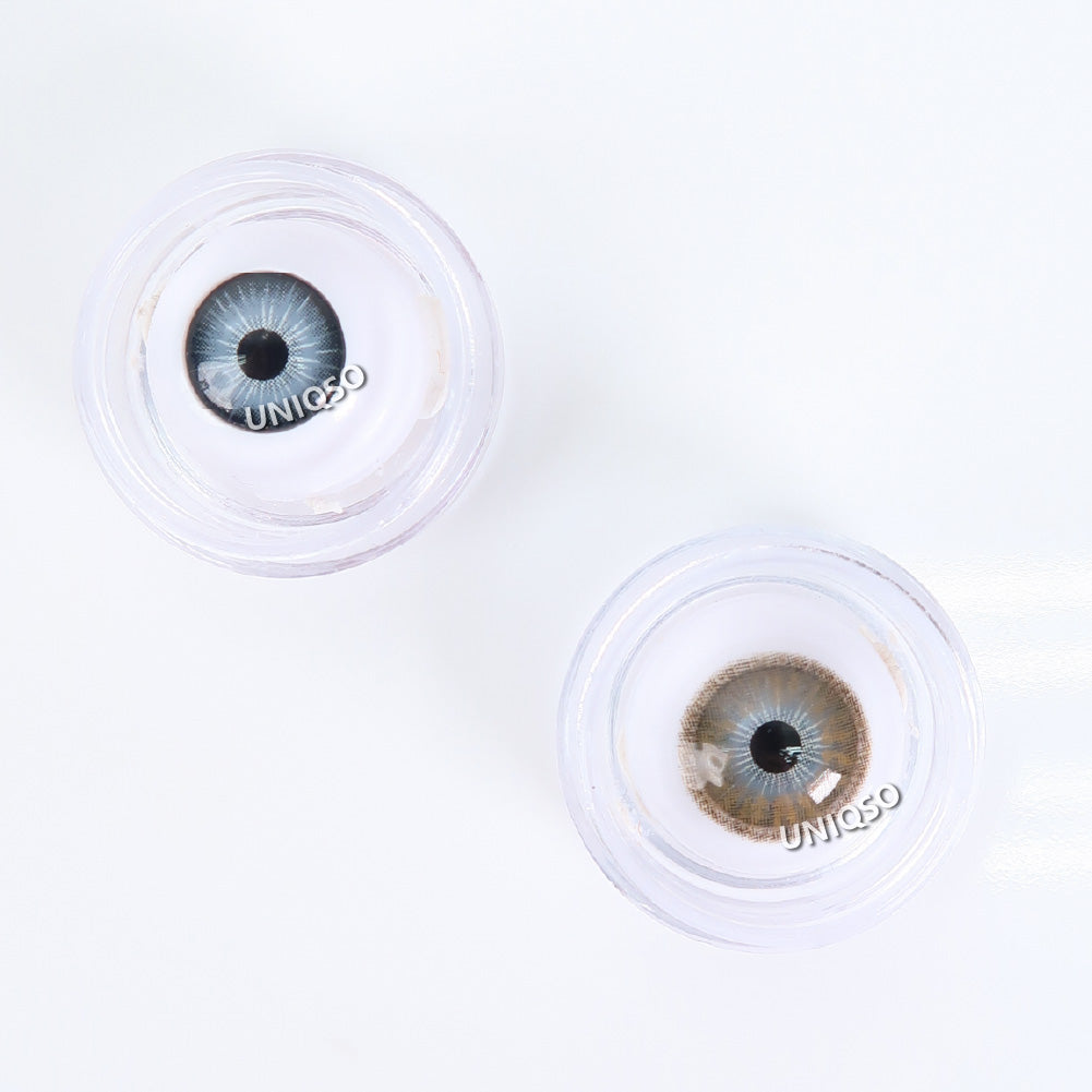 Western Eyes Nada Peace Brown (1 lens/pack) [Exp: 06/2027]-Colored Contacts-UNIQSO UK