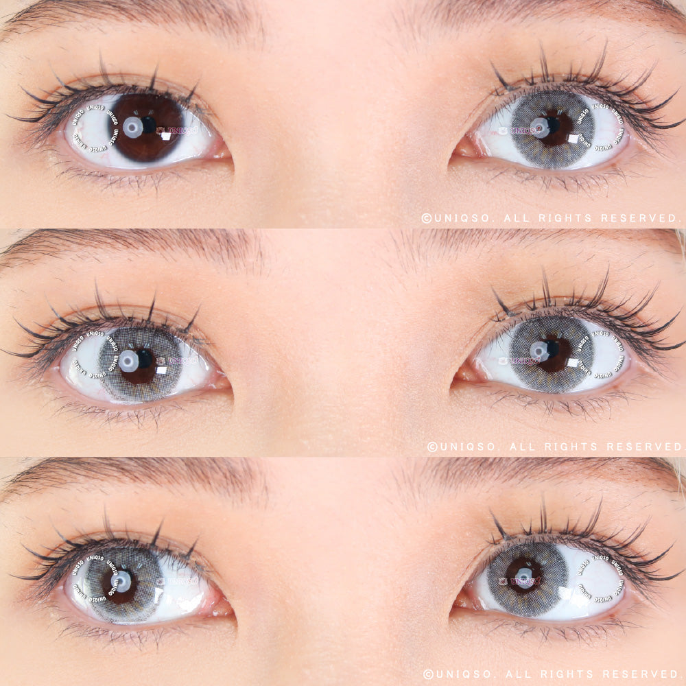 Western Eyes Nada Peace Grey (1 lens/pack)-Colored Contacts-UNIQSO UK