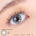 Western Eyes Nada Peace Grey (1 lens/pack)-Colored Contacts-UNIQSO UK