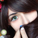 Western Eyes Puffy 3 Tones Green (1 lens/pack)-Colored Contacts-UNIQSO UK
