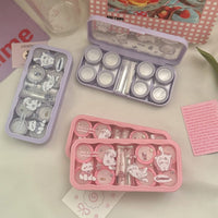 Lens Case Travel Kit - Sweet Kitty-Lens Case-UNIQSO UK