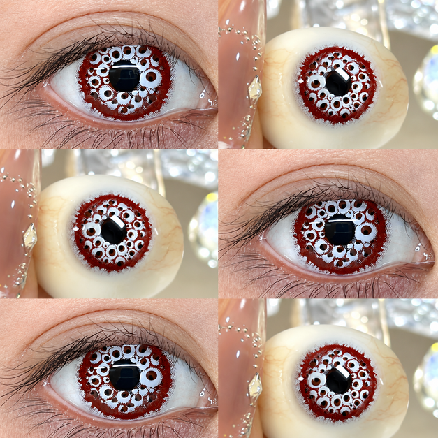 Sweety Crazy Cursed Eyes (1 lens/pack)-Crazy Contacts-UNIQSO UK