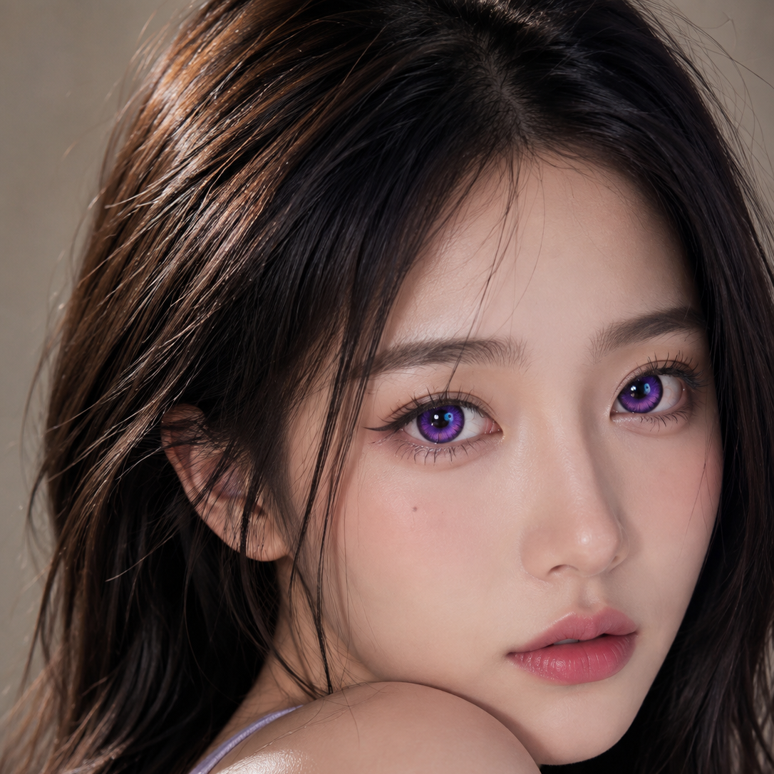 Sweety Mystic Wing Violet (1 lens/pack)-Colored Contacts-UNIQSO UK