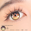 Sweety x Eyesinger Amber Star Crest (2 lenses/pack)-Colored Contacts-UNIQSO UK
