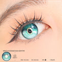 Sweety x Eyesinger Aqua Gemstone (2 lenses/pack)-Colored Contacts-UNIQSO UK