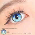 Sweety x Eyesinger Crystal Diamond Aqua (2 lenses/pack)-Colored Contacts-UNIQSO UK