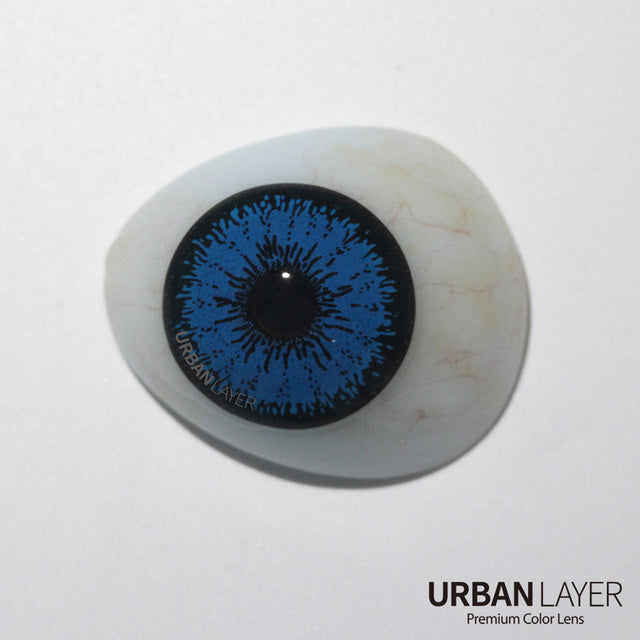 Sweety Mini Sclera Tokyo N Blue (1 lens/pack)-Mini Sclera Contacts-UNIQSO