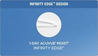 1-Day Acuvue Moist (30 lenses/pack)-Clear Contacts-UNIQSO UK