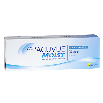 1-Day Acuvue Moist For Astigmatism (30 lenses/pack)-Clear Contacts-UNIQSO UK