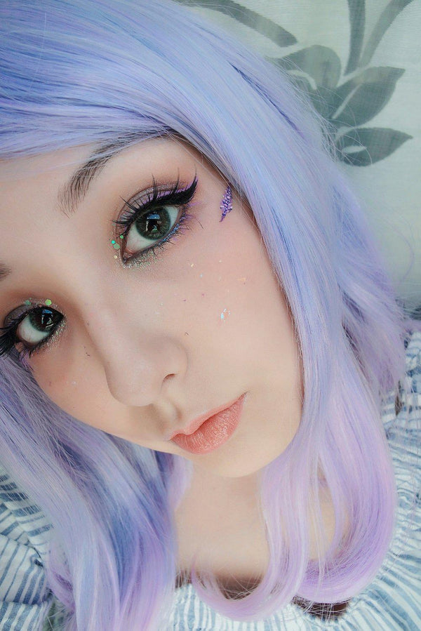 Kazzue Magical Glitter Grey (1 lens/pack)-Colored Contacts-UNIQSO