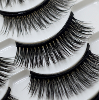 Mixed Designs Faux Mink Magnetic Eyelashes Kit Set (5 Pairs)-Magnetic Eyelash-UNIQSO