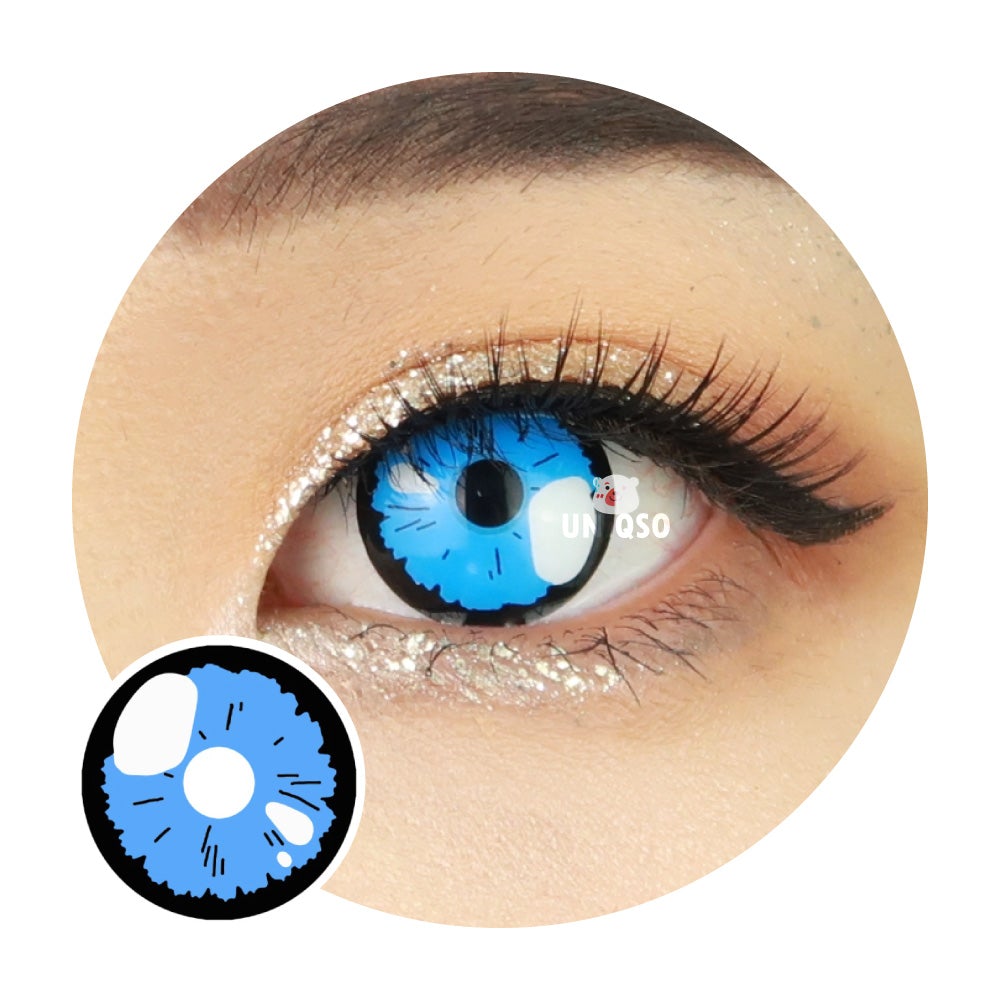 Sweety Real Anime Blue (1 lens/pack)-Colored Contacts-UNIQSO