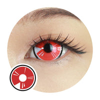 Sweety Mini Sclera Anime Red (1 lens/pack)-Mini Sclera Contacts-UNIQSO