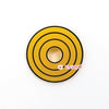 Sweety Crazy Yellow Rings (Chainsaw Man - Makima) (1 lens/pack)-Crazy Contacts-UNIQSO