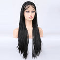 True Glam Braided Front Lace Wig-Lace Front Wig-UNIQSO