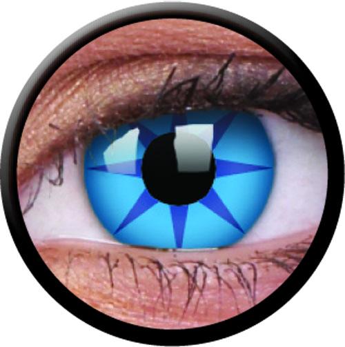 Colorvue Crazy Blue Star-Crazy Contacts-UNIQSO