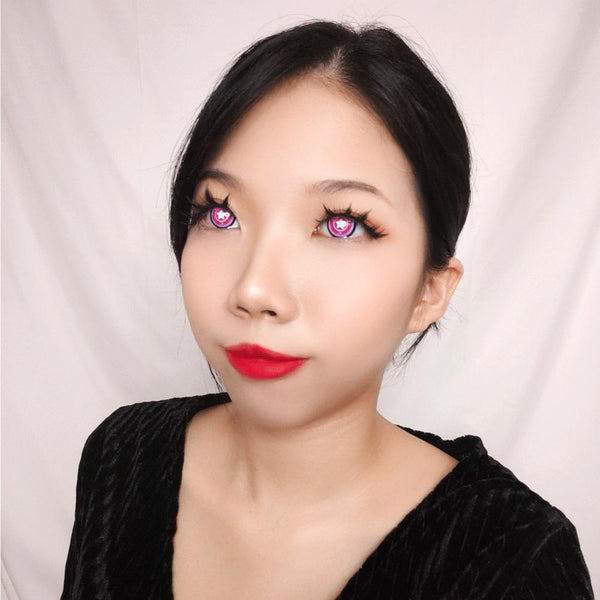 Anime E-Girl by KleinerPixel (1 lens/pack)-Colored Contacts-UNIQSO