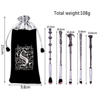 Harry Potter Hermione Dumbledore Magic Wand Makeup Brush Tool Set-Makeup Brushes-UNIQSO