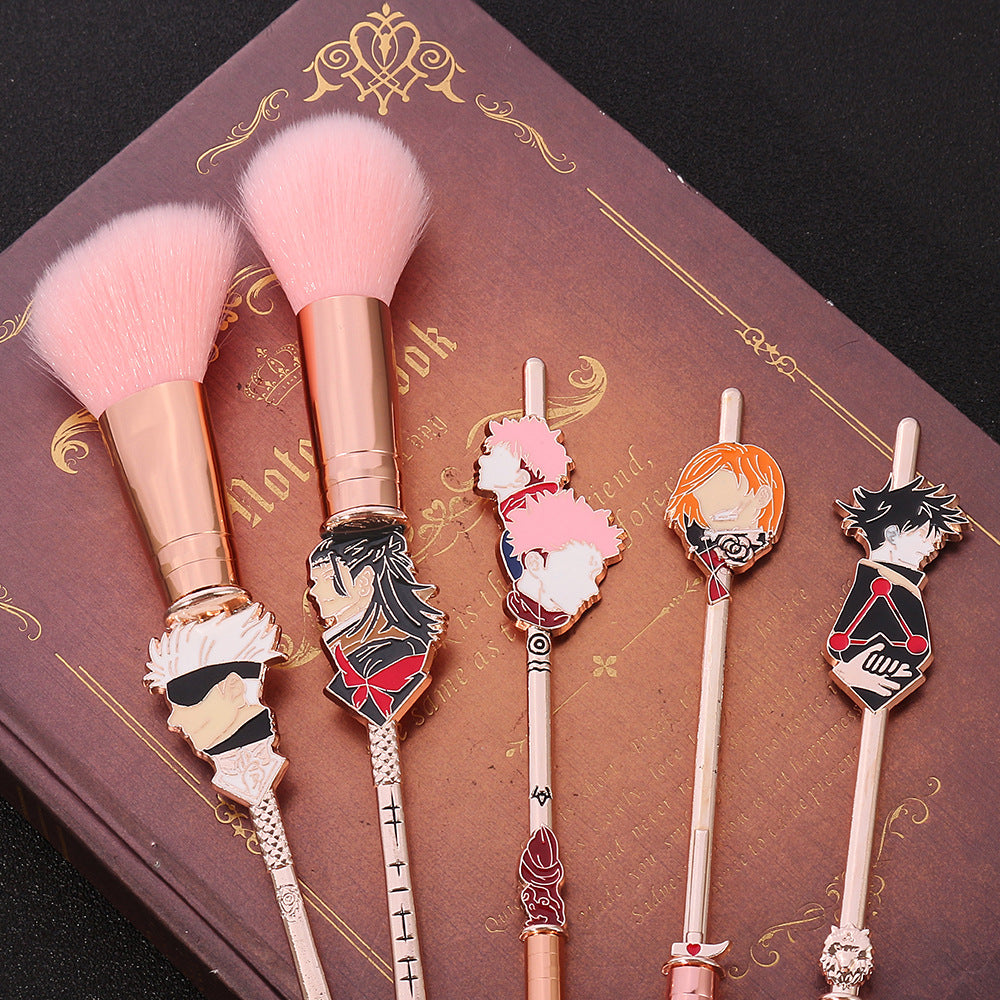 Jujutsu Kaisen Makeup Brush Tool Set-Makeup Brushes-UNIQSO