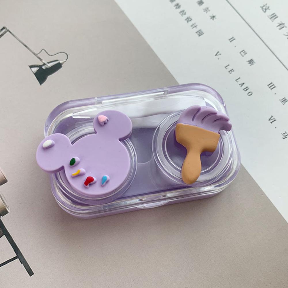 Mouse & Brush Leak Proof Lens Case-Lens Case-UNIQSO